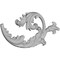 Ekena Millwork 12"W x 6"H x 3/4"P Lauren Onlay, Right ONL12X06X00LN-R - alternate 3